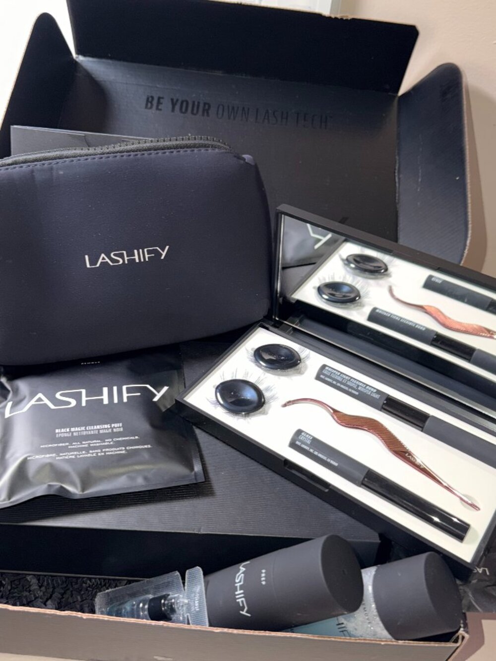 Lashify Complete Set- Control Kit, Perfect Start and Finish Set, Gossamers x5